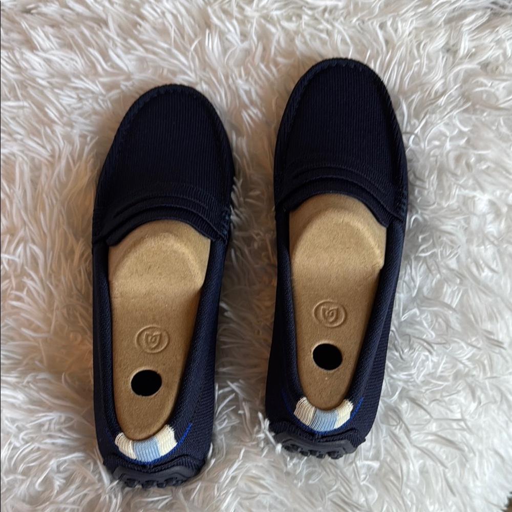 Rothy’s Navy Sapphire Drivers